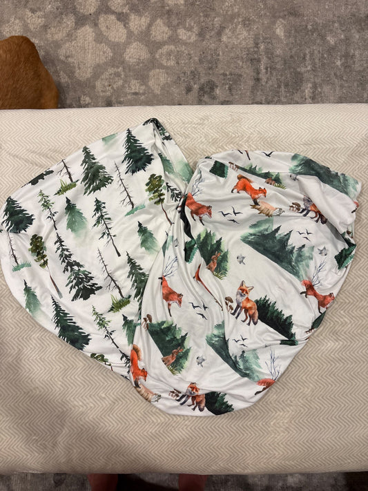 Set of two pack and play sheet