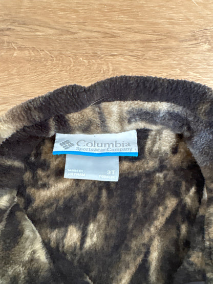 Columbia 3T camo fleece jacket, Kids 3T
