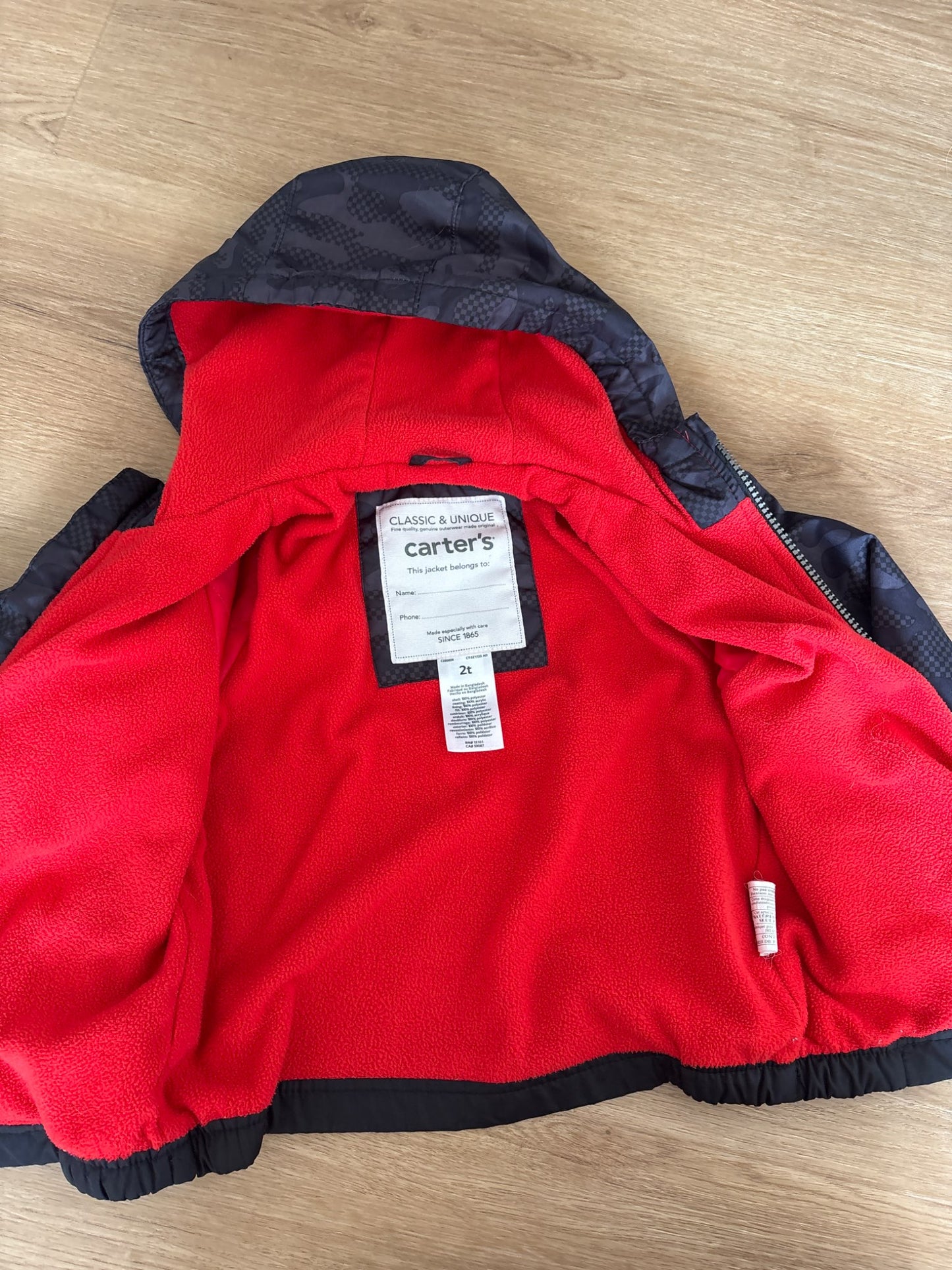 Carters 2T Fall Jacket, Kids 2T