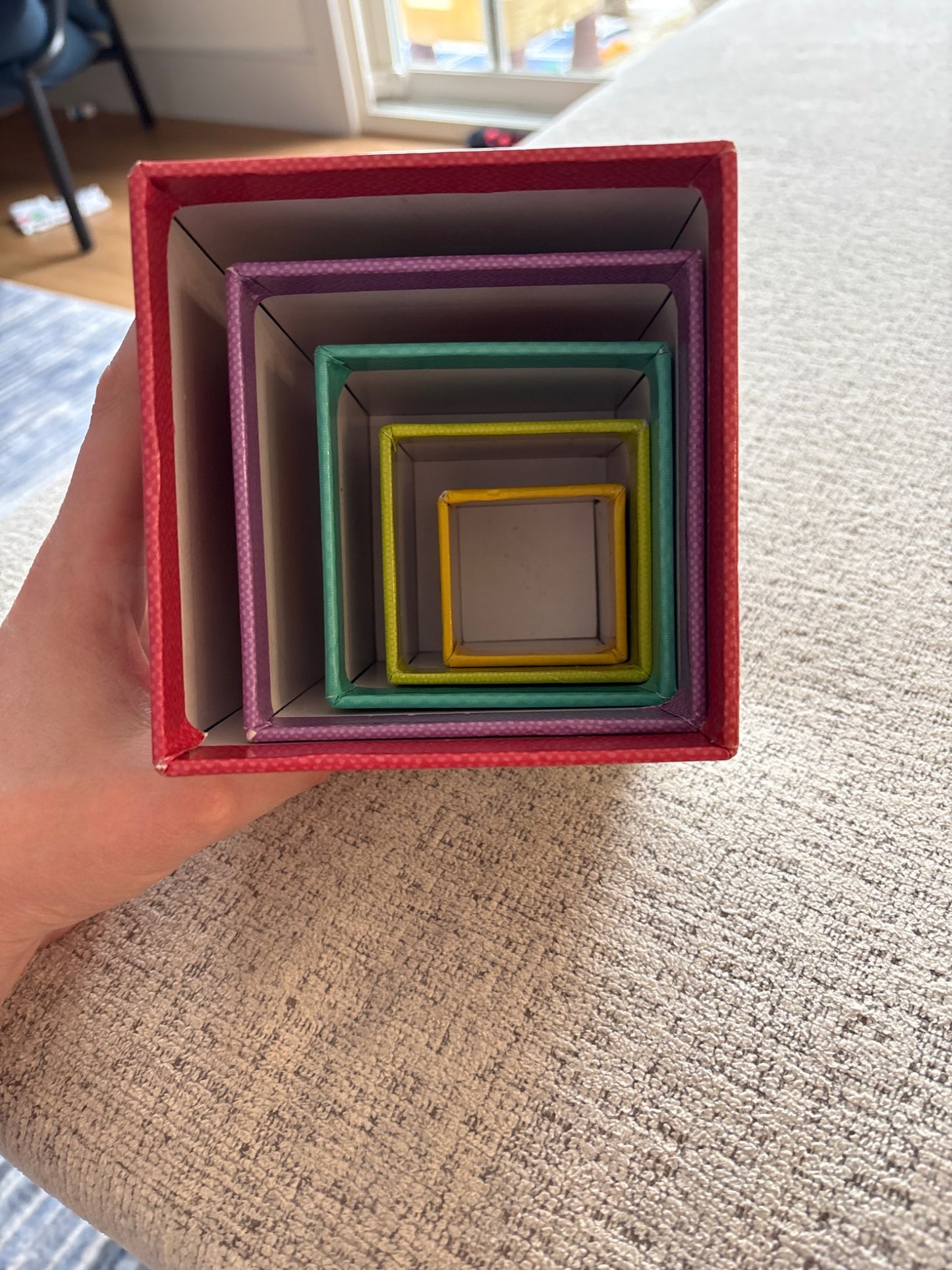 Set of 5 stackable blocks