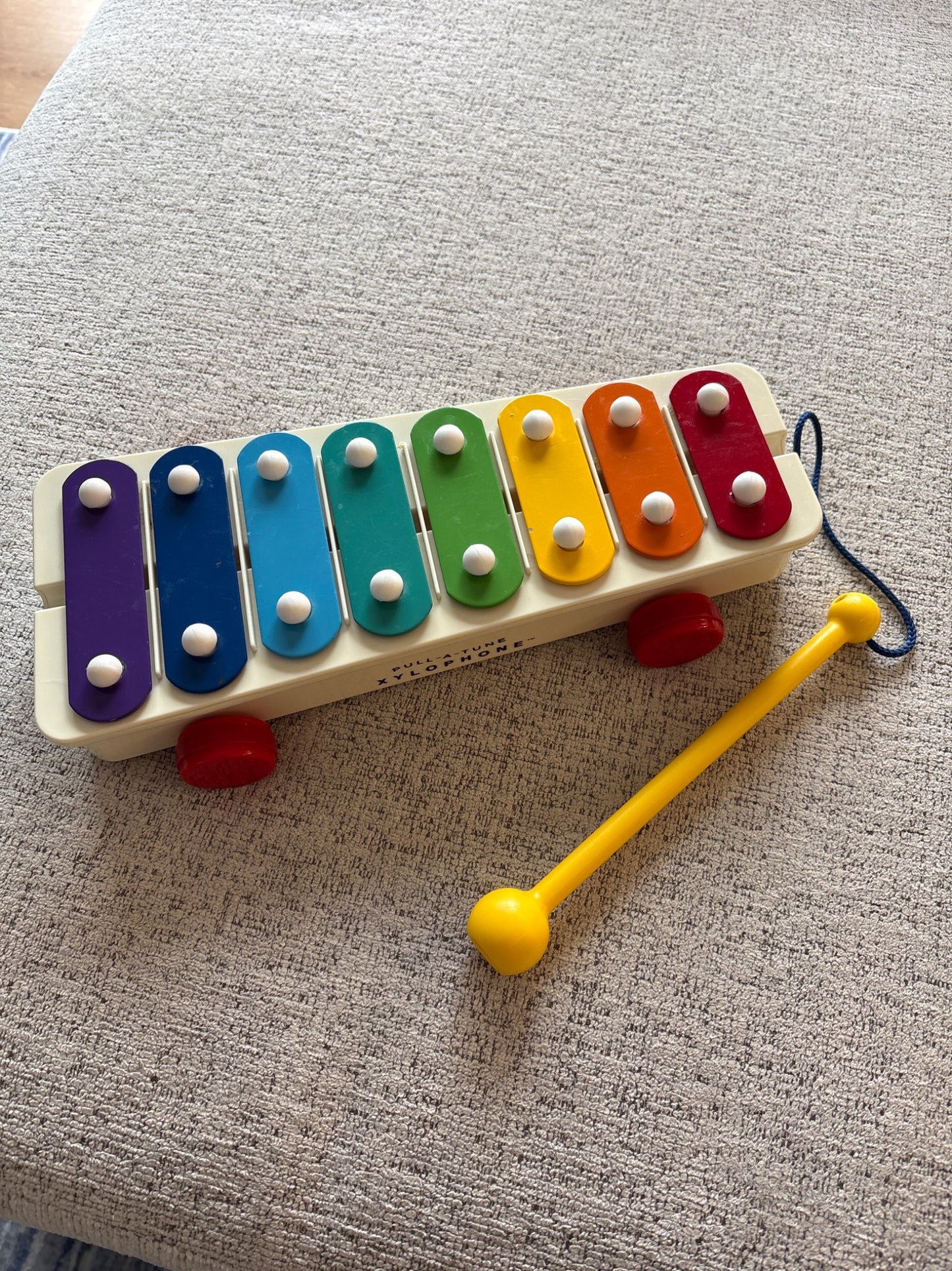 Retro xylophone toy