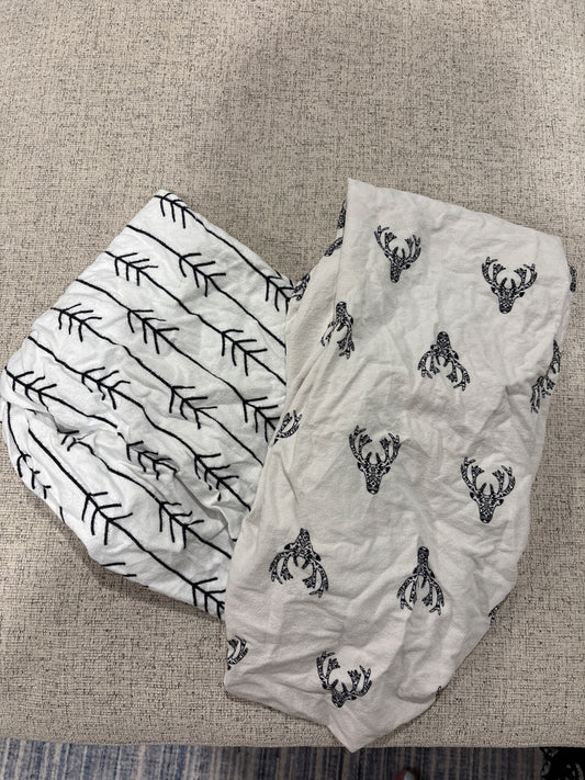 Set of 2 Kushie pack and play sheets