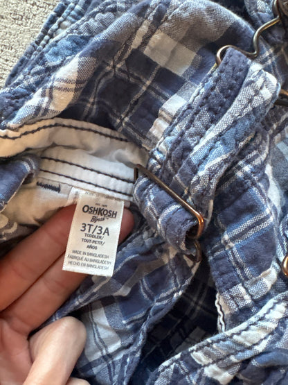 3T Short Overalls, Kids 3T