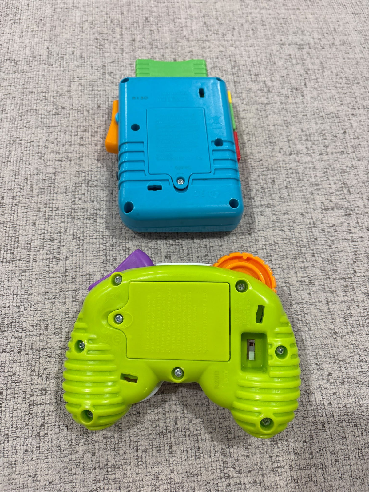 Set of 2 Fisher-price video game toys
