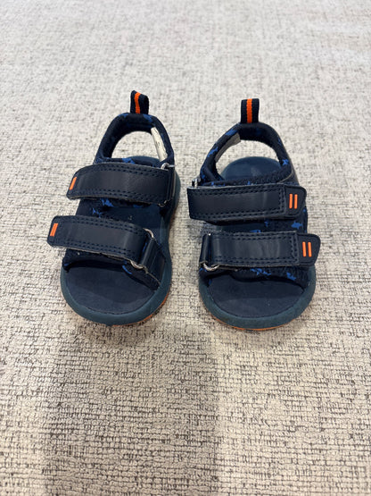 Size 4 Joe Fresh Shark Sandals , Shoes 4 (Baby: 0-12 mth)