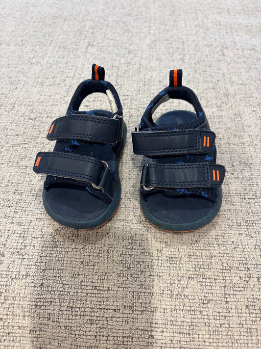 Size 4 Joe Fresh Shark Sandals , Shoes 4 (Baby: 0-12 mth)