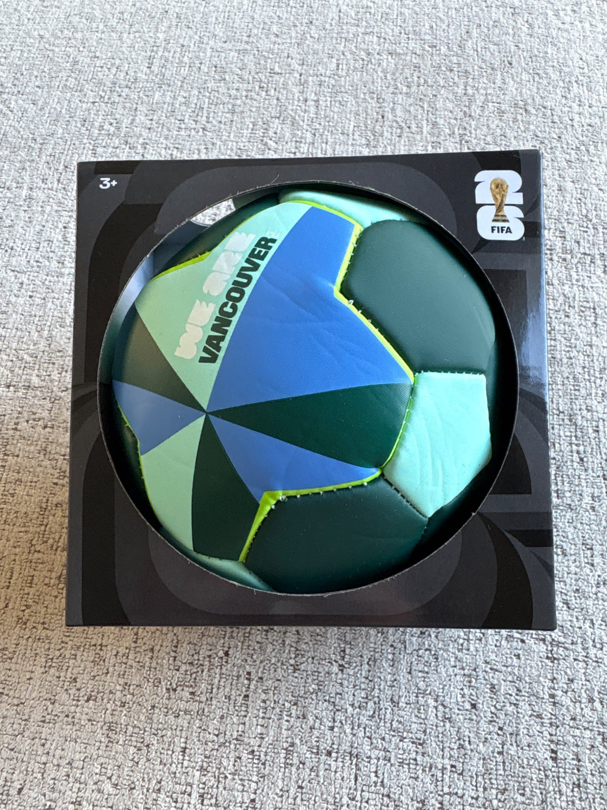 New in box:FIFA World Cup “We are Vancouver” soccerball
