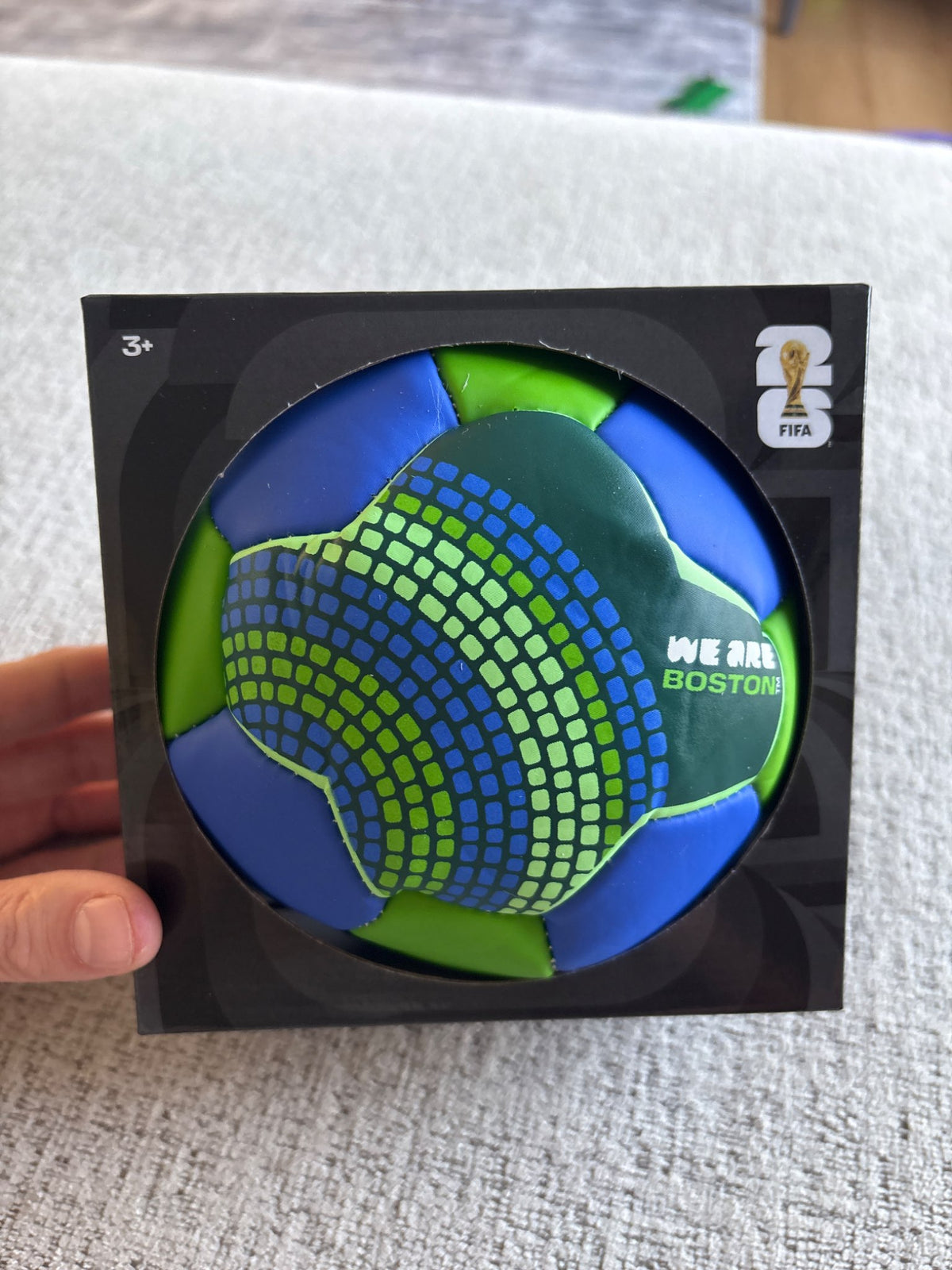 New in Box: FIFA WORLD CUP “we are Boston” soccer ball