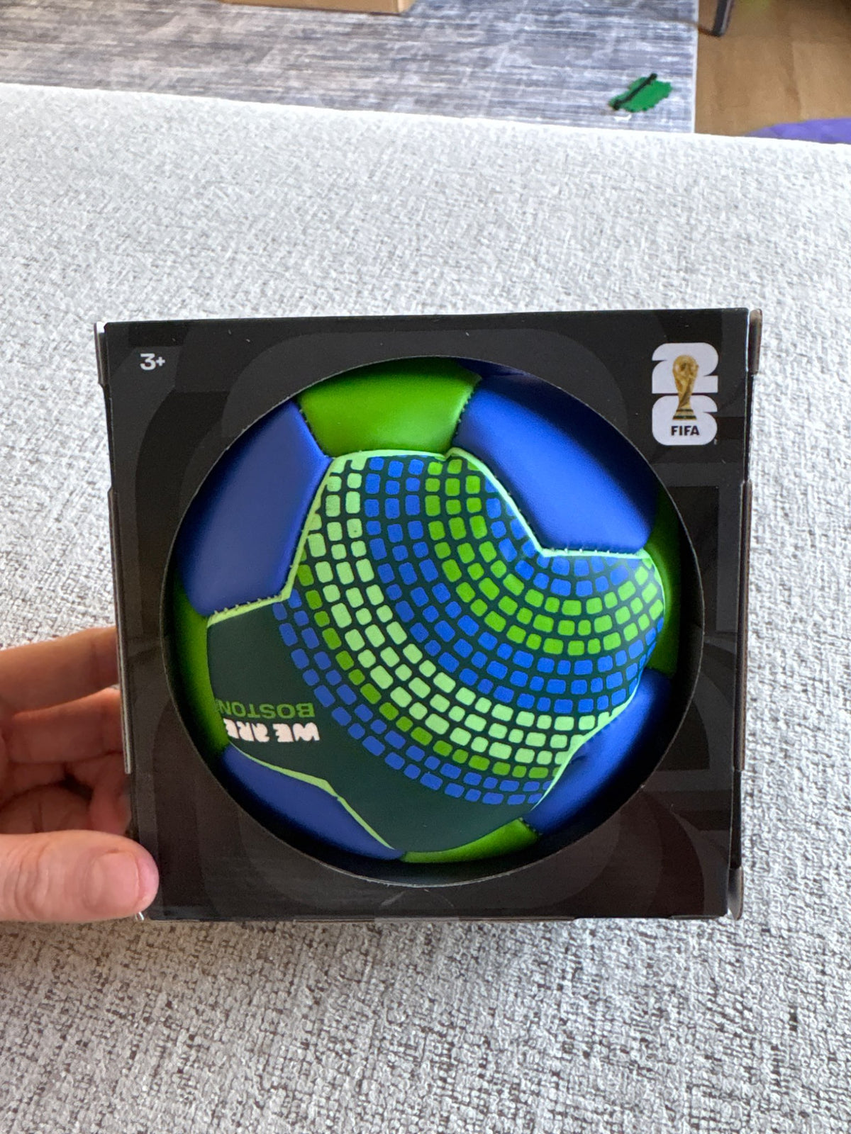 New in Box: FIFA WORLD CUP “we are Boston” soccer ball