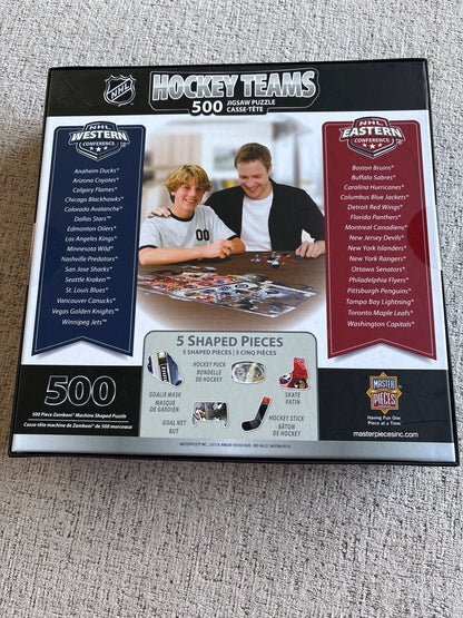 Unopened, new in box: hockey teams puzzle