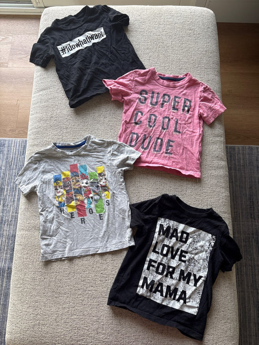 Set of 4 3T tshirts , Kids 3T