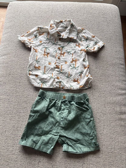 3T summer tiger  outfit, Kids 3T