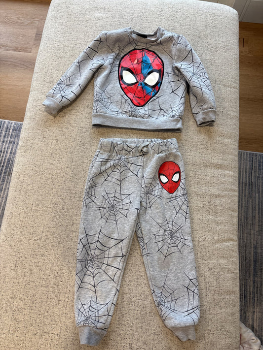 3T Spiderman Sweatsuit with hologram image, Kids 3T