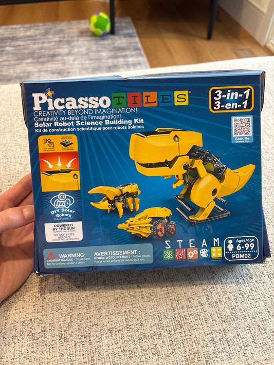 Picasso Tiles Dino Build