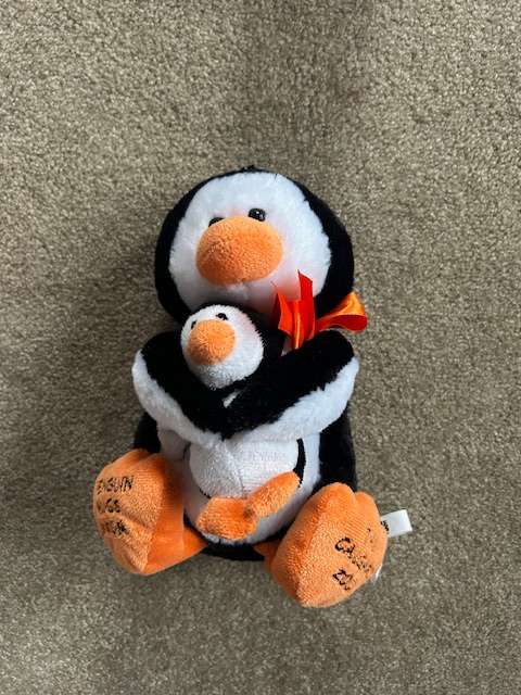 Calgary Zoo Stuffed Penguins - Mom and baby