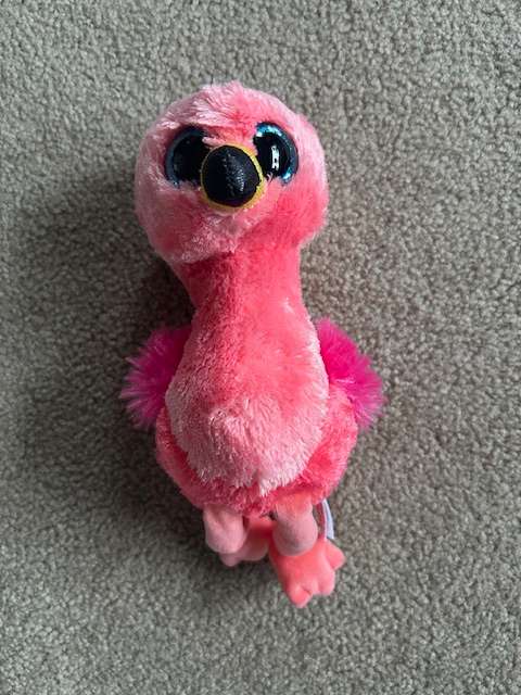 TY Flamingo Beanie Boo plush animal