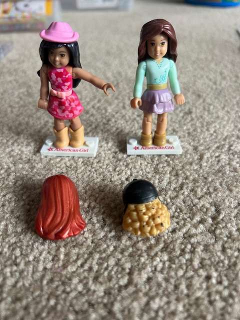 Two American Girl Figurines