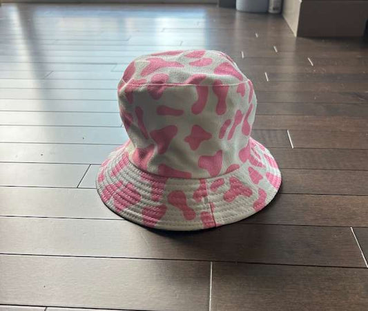 Reversible Bucket Hat - Pink/Black, Kids 14