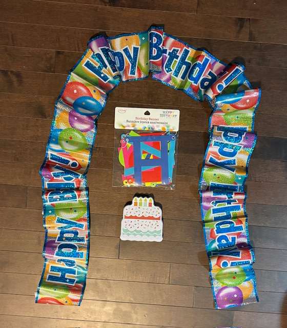 Birthday Bundle with Foil Banner