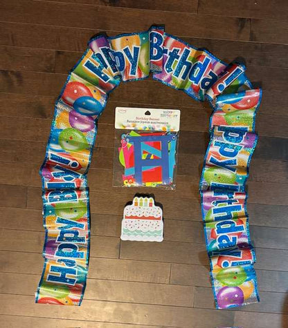 Birthday Bundle with Foil Banner