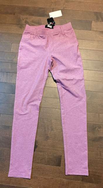 Jill XOXO Purple Wine colored  Stretchy Pants, Kids 12