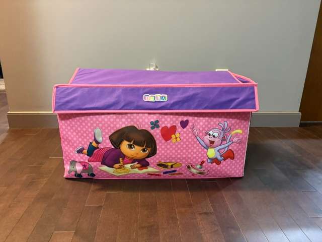 Dora Toy Storage Box  & Garbage Bin
