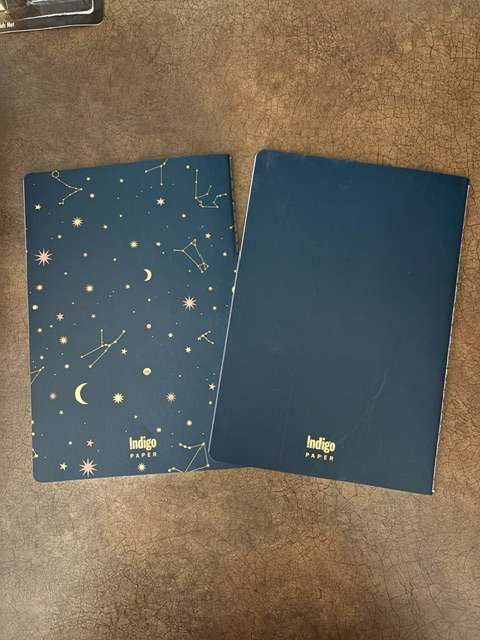 Celestial & Constellation Blue Indigo Notebooks