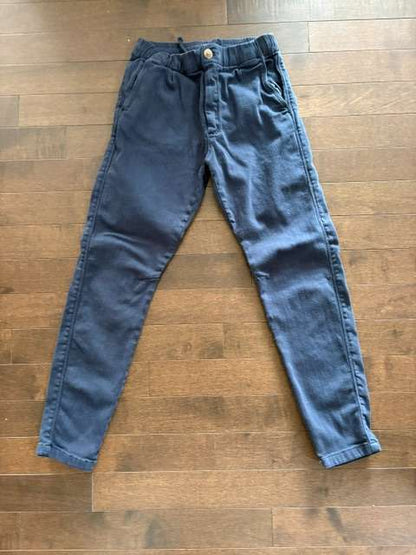 Zara Boys Navy Blue Chino Pants - Size 8/9 (134 cm), Kids 8