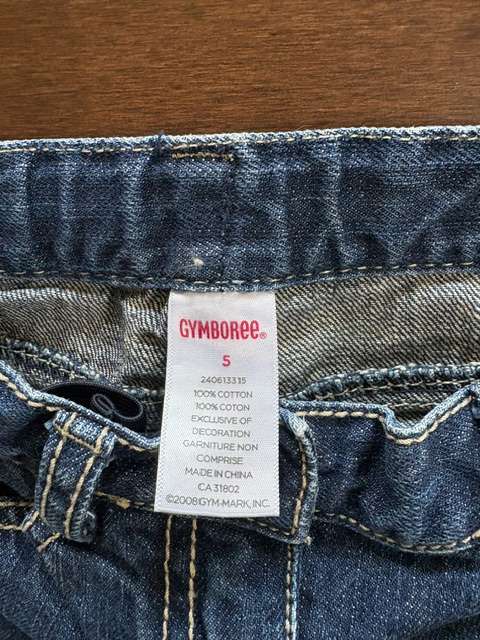 Gymboree Size 5 Jeans, Kids 5/5T