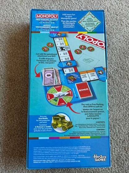 NEW Monopoly Expansion Free Parking Jackpot