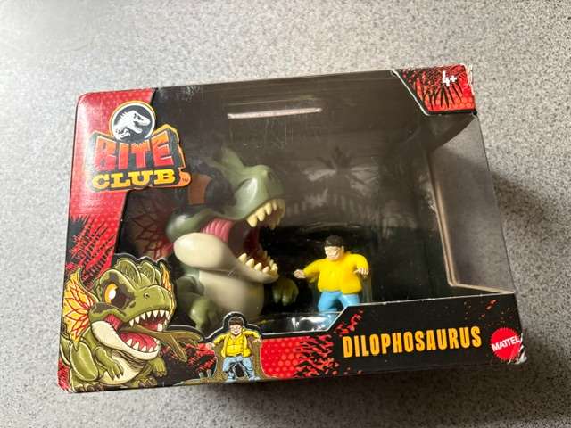 NEW Jurassic World Bite Club Diophosaurus