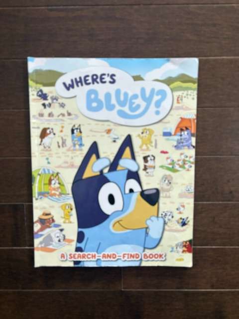 Where's Bluey Search & Find Book