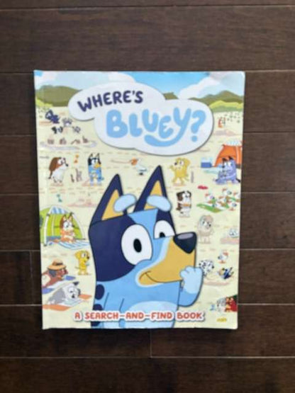 Where's Bluey Search & Find Book