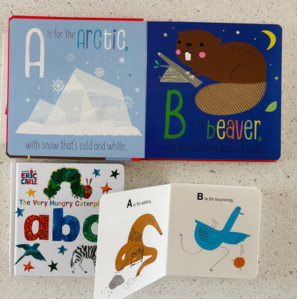 Alphabet Board Books Set of 4