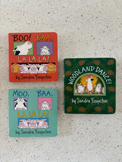 Sandra Boynton set of 3