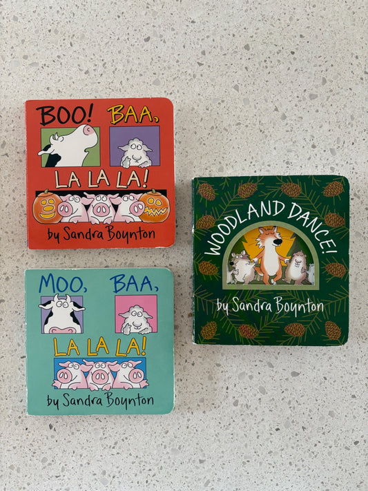 Sandra Boynton set of 3