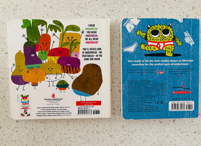 Funny Underwear Board Books Set