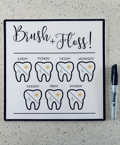 Tooth Brush Chart - New without Tags