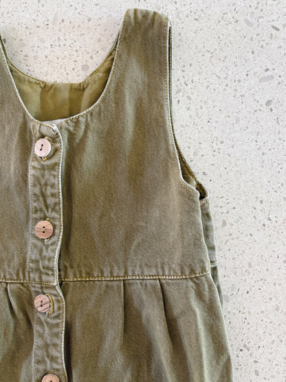 Zara Button Up One piece (size 4-5T), Kids 5/5T (extra small)