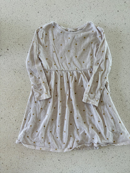 Polkadot Duo Dress & Sweater (5T) , Kids 5/5T