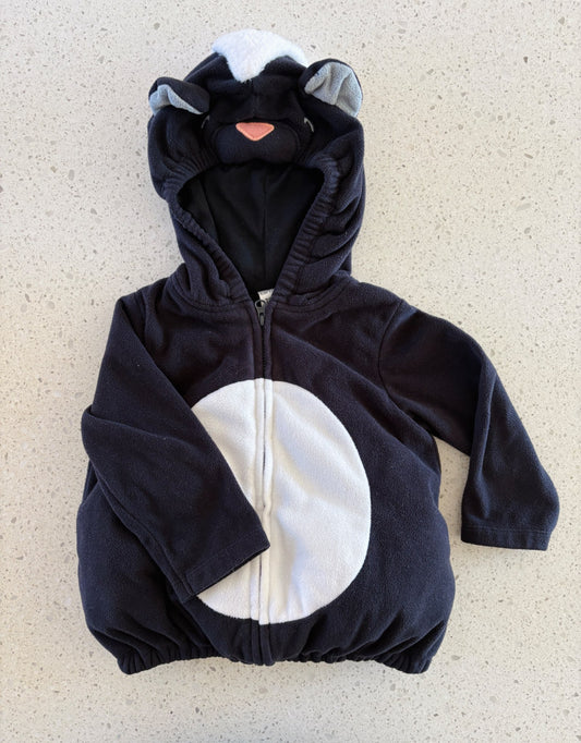 Cute Skunk Zip on Costume (18 month) , Kids 18 Month (12-18M)