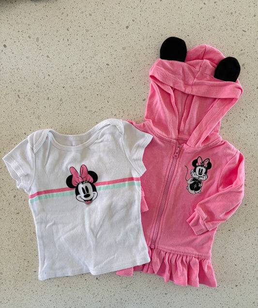 Disney Minnie Mouse Outfit , Kids 24 Month (18-24M)