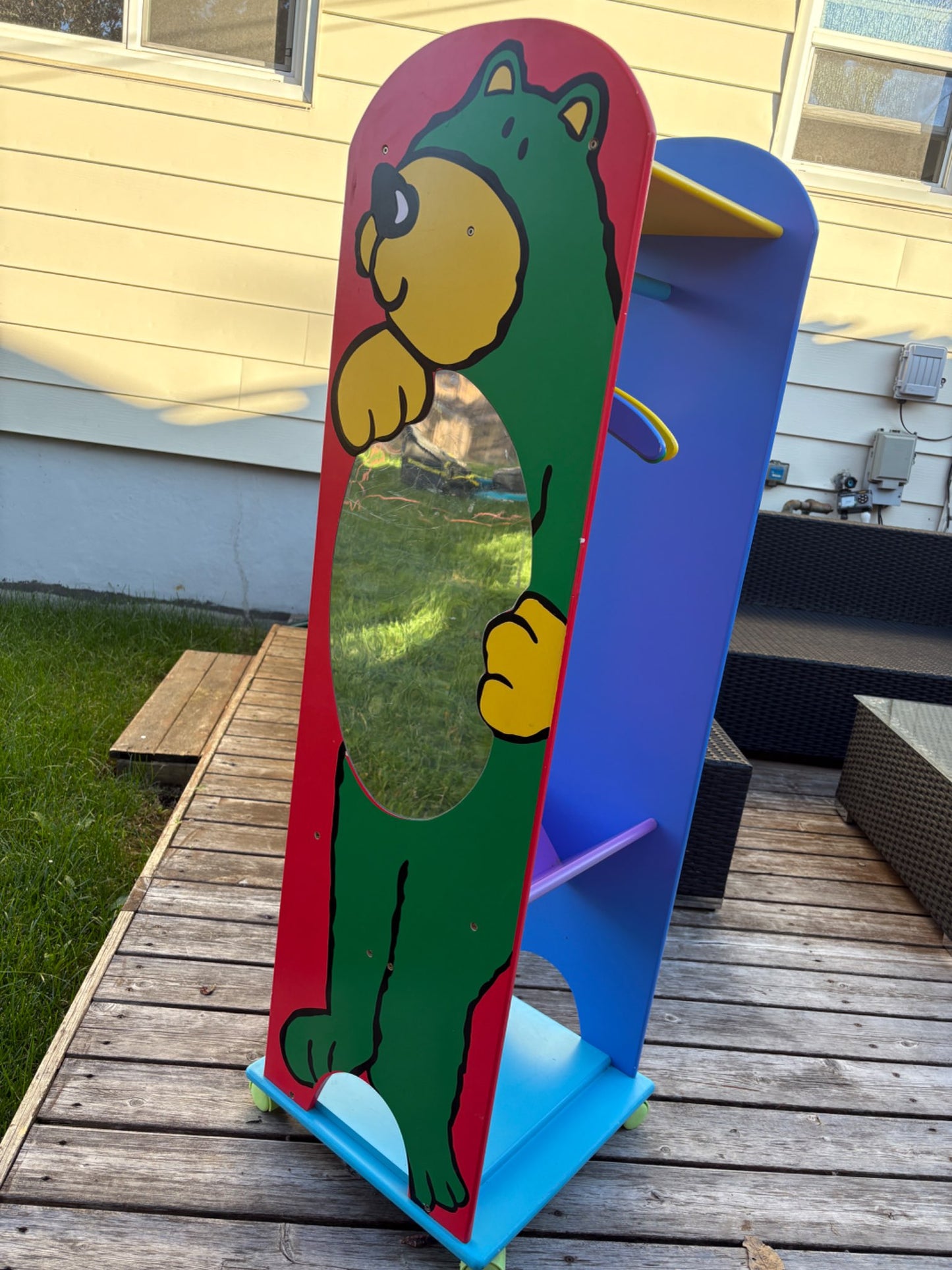 Roller Dress-up Organizer with Animal Hangers
