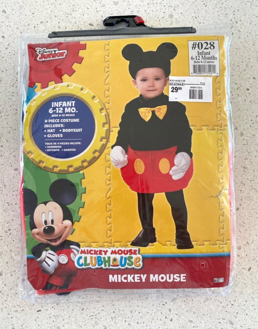 Mickey Mouse Costume 6-12 month  , Kids 9 Month (6-9M)