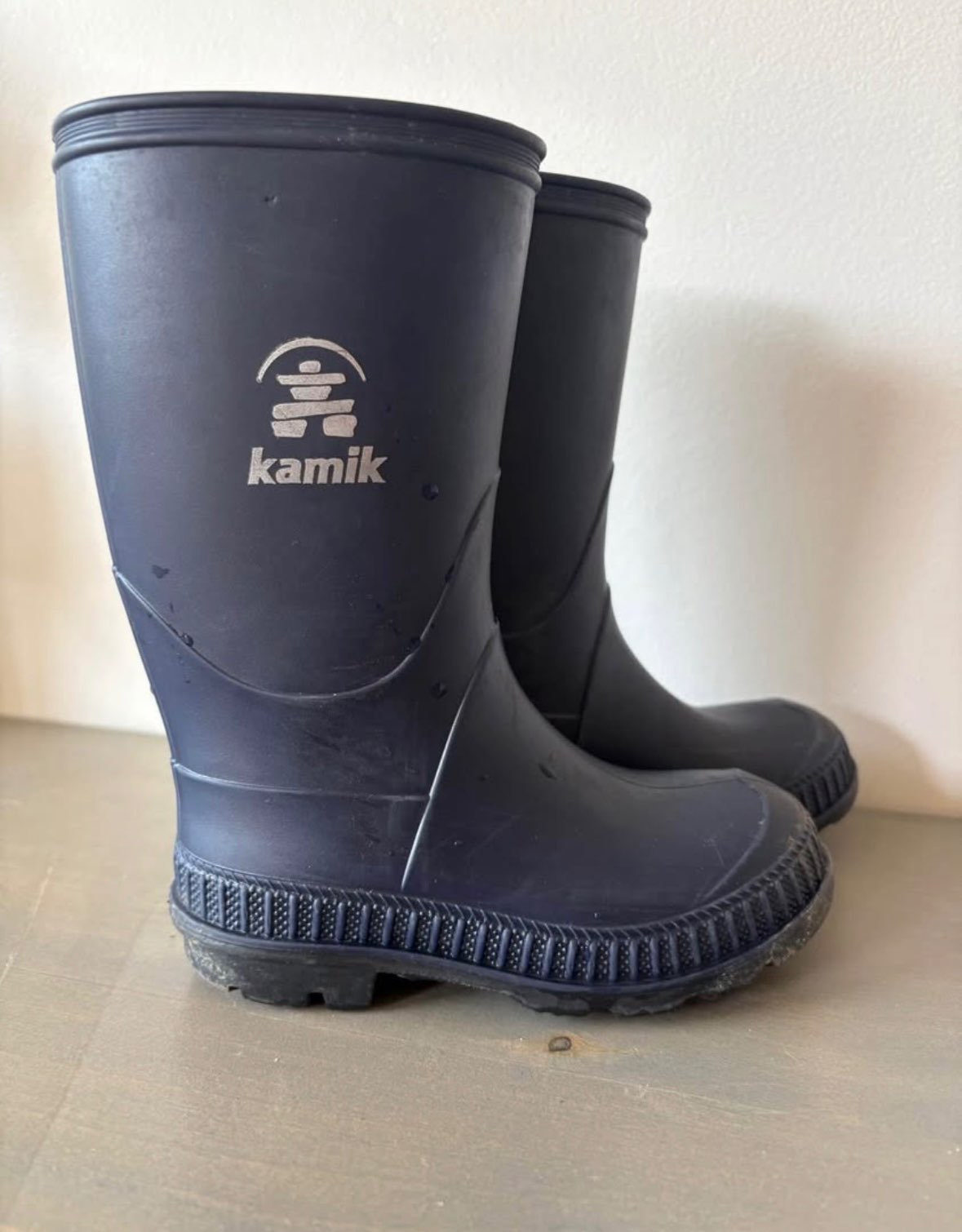 Blue Kamik Rain Boots Size 8, Shoes 8 (Toddler:2-4yr)