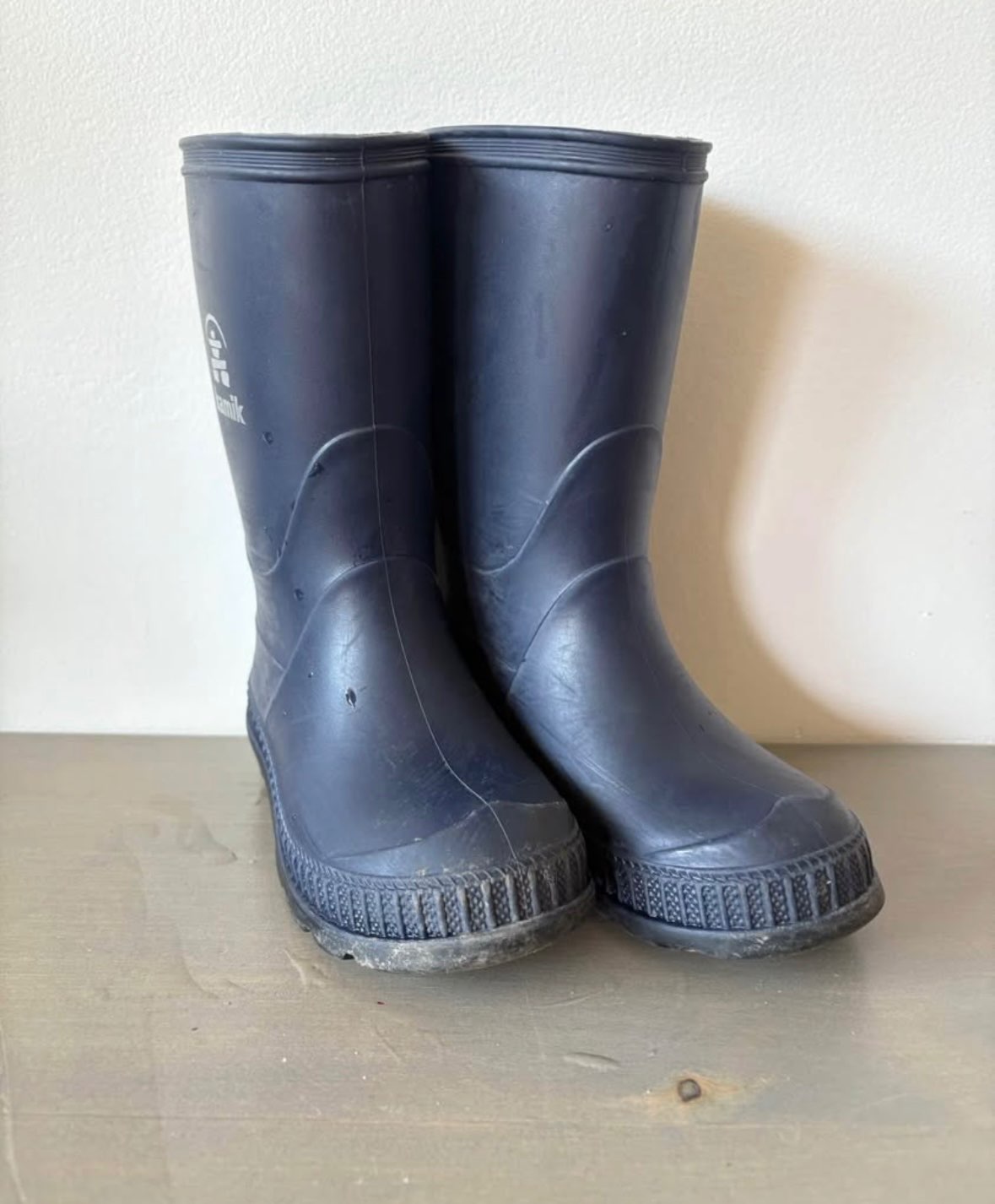Blue Kamik Rain Boots Size 8, Shoes 8 (Toddler:2-4yr)