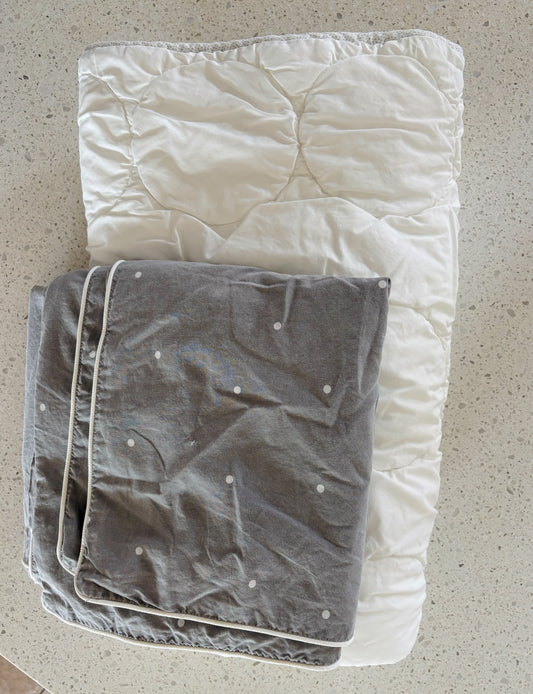 IKEA Crib size duvet & cover