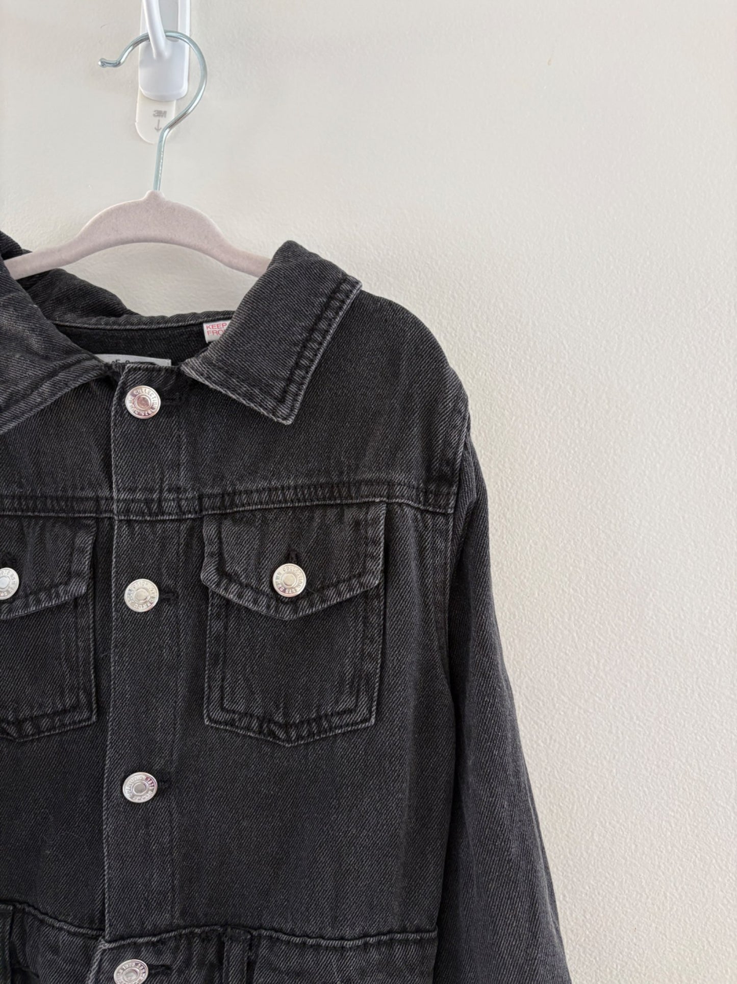 Dark Denim Button-up Jumpsuit(5/6) , Kids 5/5T