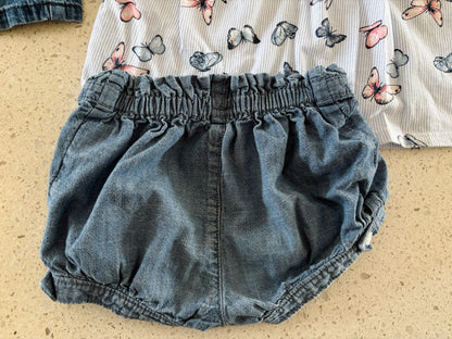 Baby girl Summer Bundle -Gap , Kids 9 Month (6-9M)