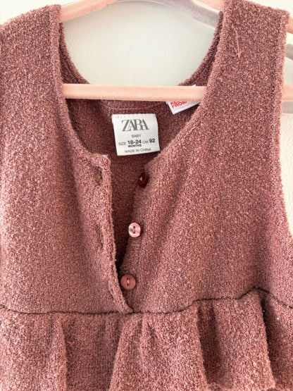 Zara Sleeveless Romper (18-24), Kids 24 Month (18-24M)